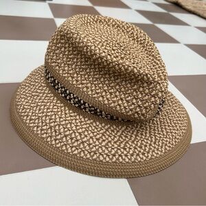 Eric Javits Packable Squishee Classic Handwoven Fedora Hat UPF 50+